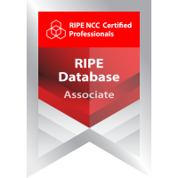 RIPE DB Associate badge
